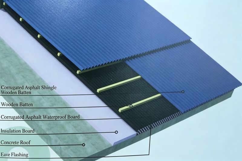 Tấm Lợp Asphalt Sóng